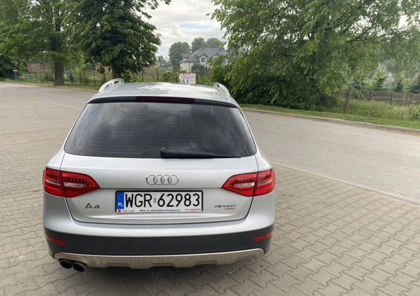 Audi A4 Allroad cena 76000 przebieg: 192000, rok produkcji 2014 z Skalbmierz małe 92